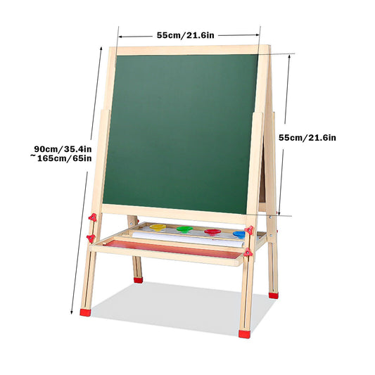 2 in 1 Holz-Tafel und Whiteboard